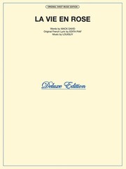 La Vie En Rose Edith Piaf Song for Piano Vocal Sheet Music Guitar Chords Lyrics
