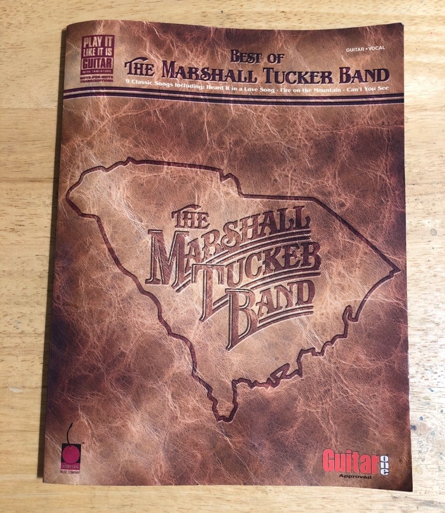Best Of The Marshall Tucker Band Guitar/Vocal Songbook 2007 Cherry Lane Music Co