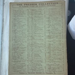 Theodore Presser Co. Sheet Music Voice Classical Solo Vaccai Collection 184
