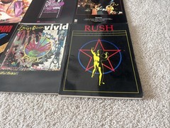 Guitar Music Books-Jimi Hendrix Rush Van Halen Stevie Ray Vaughan Living Colour