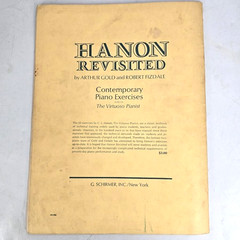 Hanon The Virtuoso Pianist Book II Schirmer Piano Exercises Vol 1072 Vintage