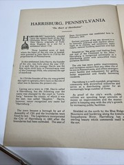 RARE Antique Dear Old Harrisburg Pennsylvania Sheet Music Book 1924 Original PA