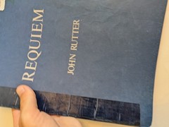 REQUIEM, Vintage, Soprano/ Mixed Choir/ Orchestra – 1986/JOHN RUTTER