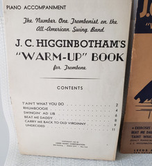 2 ~ J. C. Higginbotham&rsquo;s Warm UP Books, Trombone & Trombone Piano Accompaniment