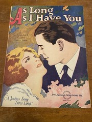 LOT of 17 Vintage 1920s, 1930s SHEET MUSIC with ukulele chords