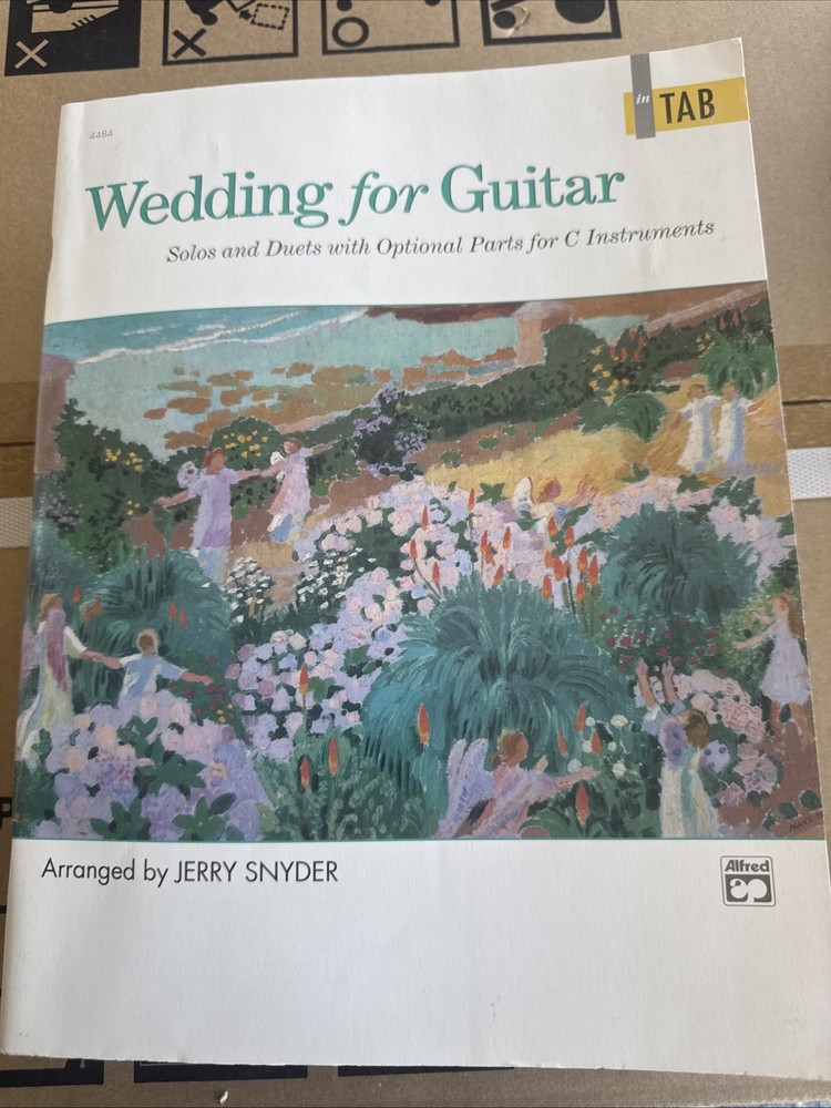 Wedding For Guitar Solos Duets Optional Parts C Instruments In Tablature Tab