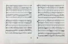 Half Minyon Nigunim SATB Choral Sheet Music Unaccompanied Robert Applebaum ECS