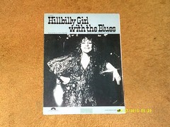 Lacy J. Dalton sheet music Hillbilly Girl with the Blues &rsquo;80 4 pages (VG shape)