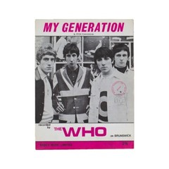 Sheet Music The Who 1965