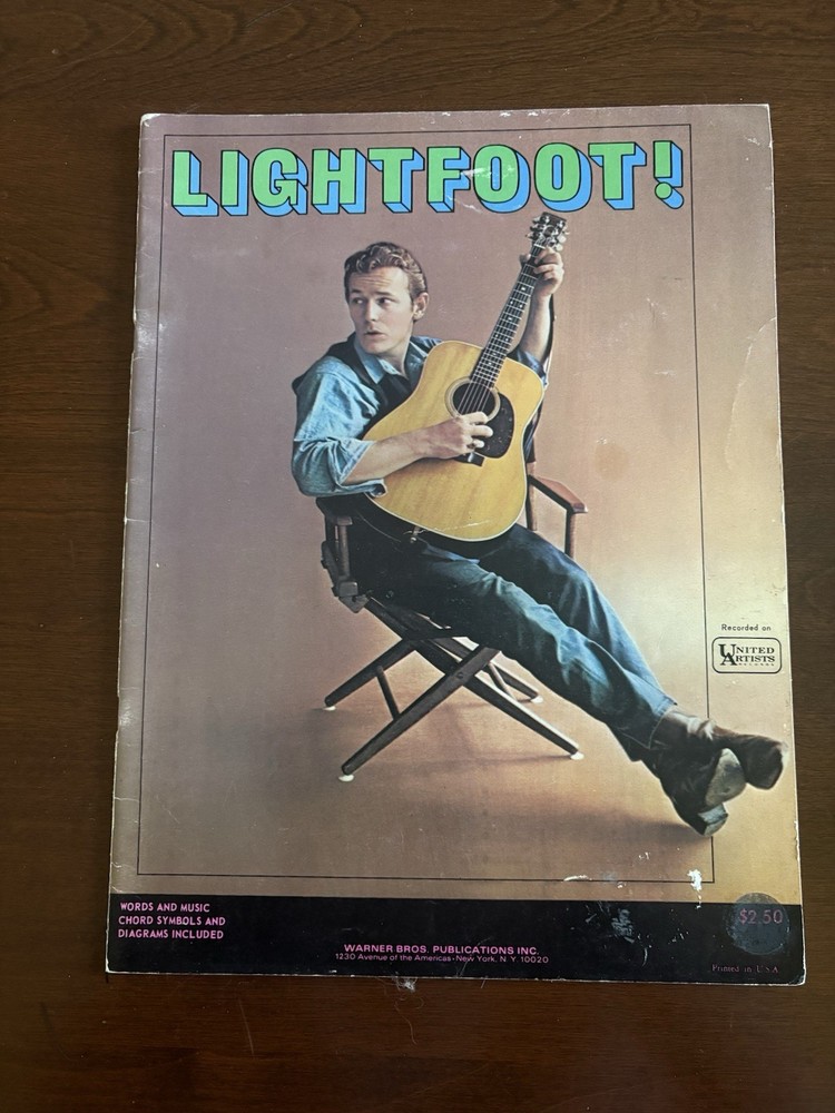 Gordon Lightfoot Songbook folio Early Morning Rain