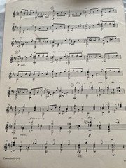 Johann Pachelbel&rsquo;s Canon in D Flute Classical Guitar Song Sheet Music