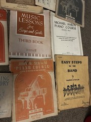 16 Old Music Books & Hymnals 1940’s