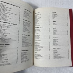 Vintage Richard Wolfe Legit Professional Fake Book 1010 Songs Songbook USA Red
