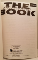 Hal Leonard Classic Rock Easy Guitar, 89 Songs 181 Pages (BS)