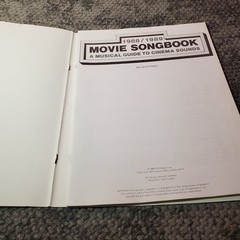 1988/1989 Movie Songbook Big Note Piano CPP/Belwin 64pp
