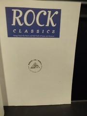 1950&rsquo;s 1960&rsquo;s Songbook Rock Classics Rock N Roll Hall Of Fame W/Color Photos Ex+