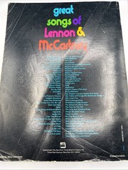 Lot Of 6 Music Songbooks-Lennon-McCartney Sting Rod Stewart Aerosmith Collins