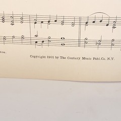 Antique 1901 Easter Hymn Piano Sheet Music by Jas J Freeman