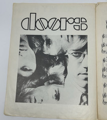 THE DOORS LIGHT MY FIRE SHEET MUSIC Nipper Music Company 1967