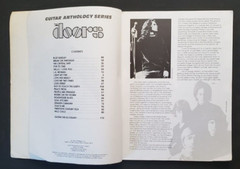 THE DOORS Guitar Anthology Series SONGBOOK (1990) Guitar Tab Edition 112 pages