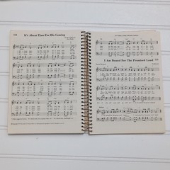 LOT OF 6 Vintage Southern Gospel Music Songbooks Paperback Spiral Bound Church