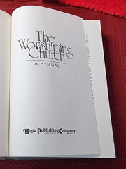 Vintage 1990 Hymnal Hymns Gospel Songs Songbook THE WORSHIPPING CHURCH Hope HB