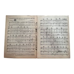 A Nightingale Sang in Berkeley Square Sheet Music 1939 Lou Breese VTG London VTG