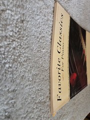 Favorite Classics for Piano : Cherry Lane Music Company, Inc. 1992