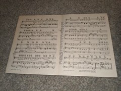 1939 AND THE ANGELS SING Sheet Music BENNY GOODMAN