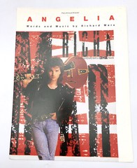 Angelia Sheet Music Richard Marx Piano Voice Guitar 80s Pop Rock & Roll