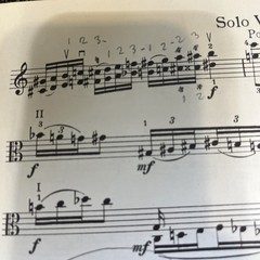 Bela Bartok Viola Concerto Viola and piano Boosey and hawkes 1949