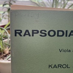 Rapsodia Notturna for Viola and Piano Karol Rathaus Boosey and Hawkes