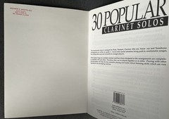 30 Popular Clarinet Solos