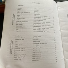 Guitar Repertoire & Studies/Etudes Level 2 Guitar Sheet Music Songs Music Study