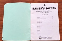 A Baker&rsquo;s Dozen by Ella Ketterer Piano Pieces for Early Grades Sheet Music