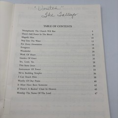 1987 The Talleys United Gospel Songbook by Kirk Talley Vintage Sheet Music