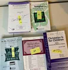 Large Lot Of Choir Sheet Music Octavos Multiple copies 3-pt, SSA, SSAA VGUC