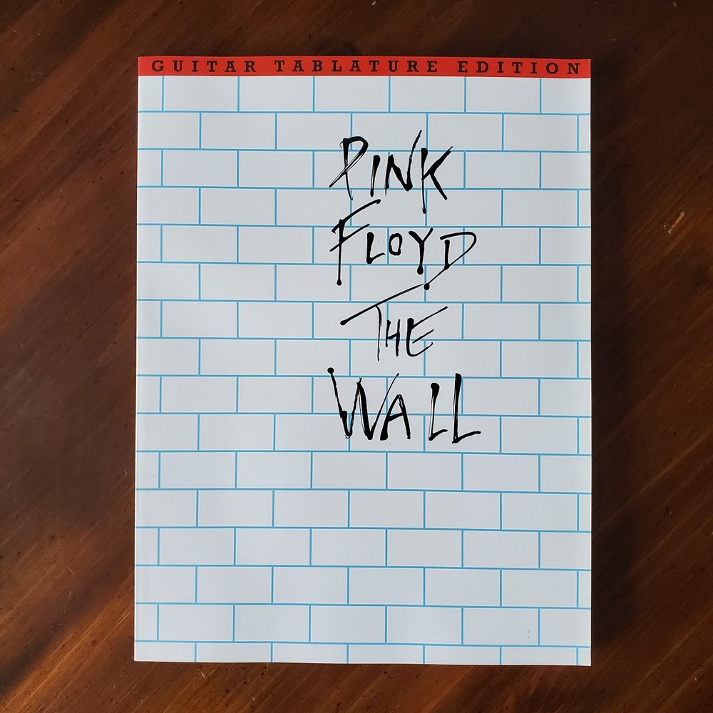 Pink Floyd: The Wall, Guitar Tablature Edition Paperback Songbook, VG!