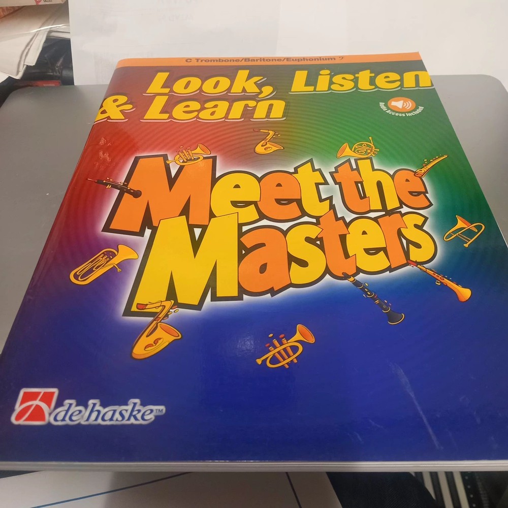Look Listen & Learn Meet the Masters C Trombone/baritone/euphonium & piano