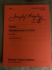 HAYDN Klaviersonate C-Dur Hob. XVI: 48 UT 50424 Wiener Urtext Edition
