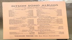 Vintage Music Book Choice Sacred Songs Wilman Willmans&rsquo; Bryn Mawr, PA Low Voice