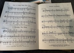 VTG Organ Gospel Sheet Music Book Lot. 9 books 1964-1990.