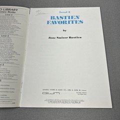 Bastien Favorites Level 2 Piano Instruction Book