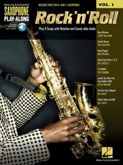 Rock &lsquo;n&rsquo; Roll for Alto & Tenor Saxophone Play-Along Vol 1 Sheet Music Book Audio