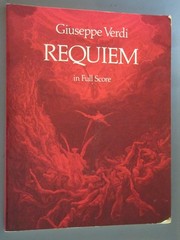 Giuseppe Verdi REQUIEM Full Scores to Verdi&rsquo;s Greatest Works