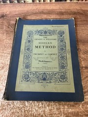 Ernest Williams School of Music Modern Method for Trumpet Cornet Music Book 1937