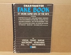 CHARTBUSTER V2 Fake Book 57 Classic Super Hits of the 80s Vocal Piano Guitar &lsquo;C&rsquo;