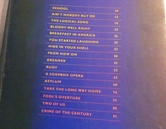 SUPERTRAMP Songbook PARIS Sheet Music 16 Songs 1980 LOGICAL Long Way Home CRIME