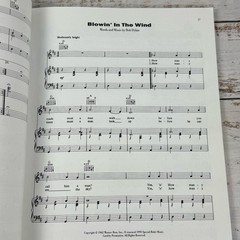 Bob Dylan The Very Best Piano Vocal Guitar Sheet Music Book 1993 PB Book