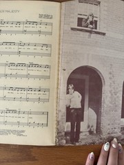The Beatles – Abbey Road Matching Music Book 1969 poster still attached CHECK!